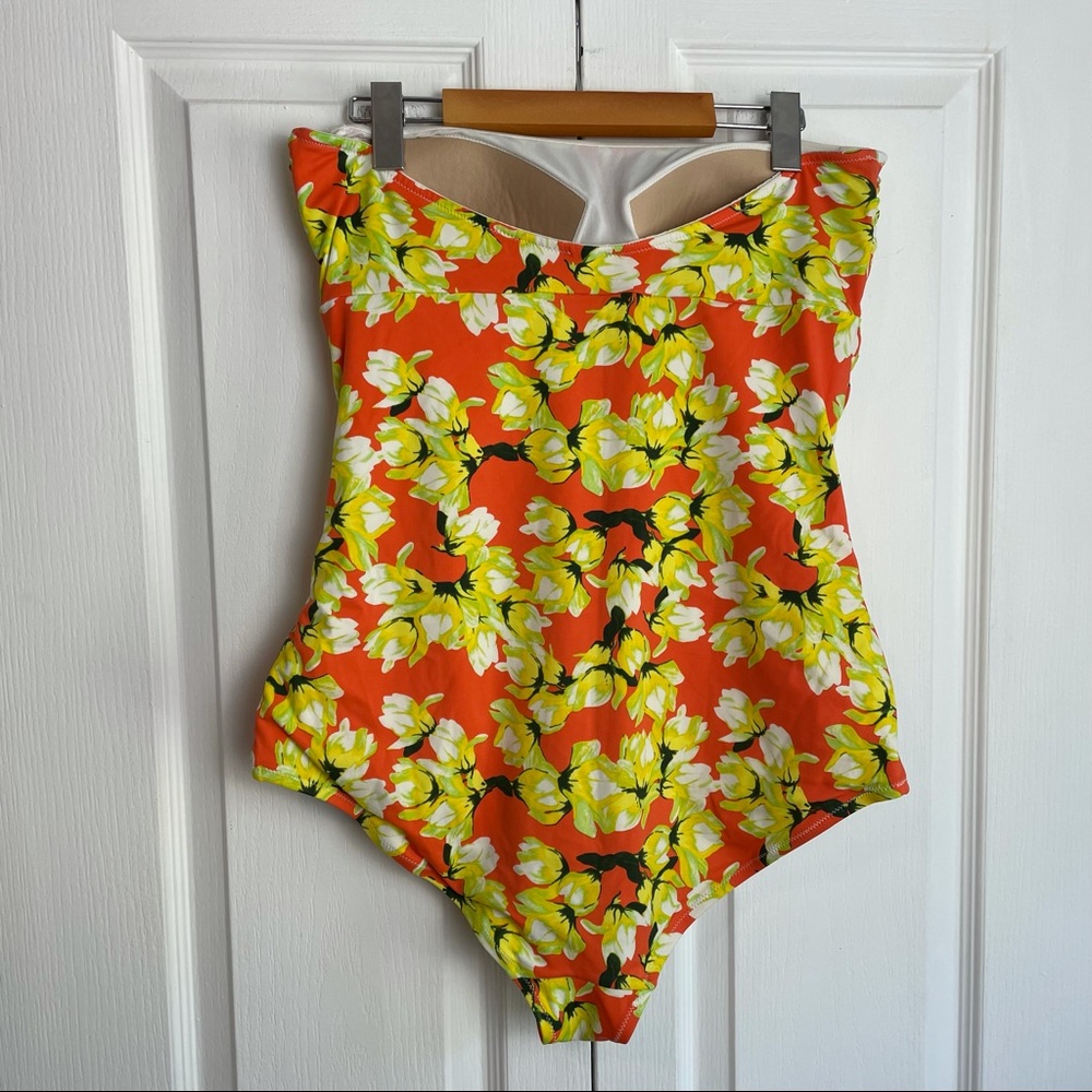 Bandeau Swimsuit SIZE 16 RESORTWEAR